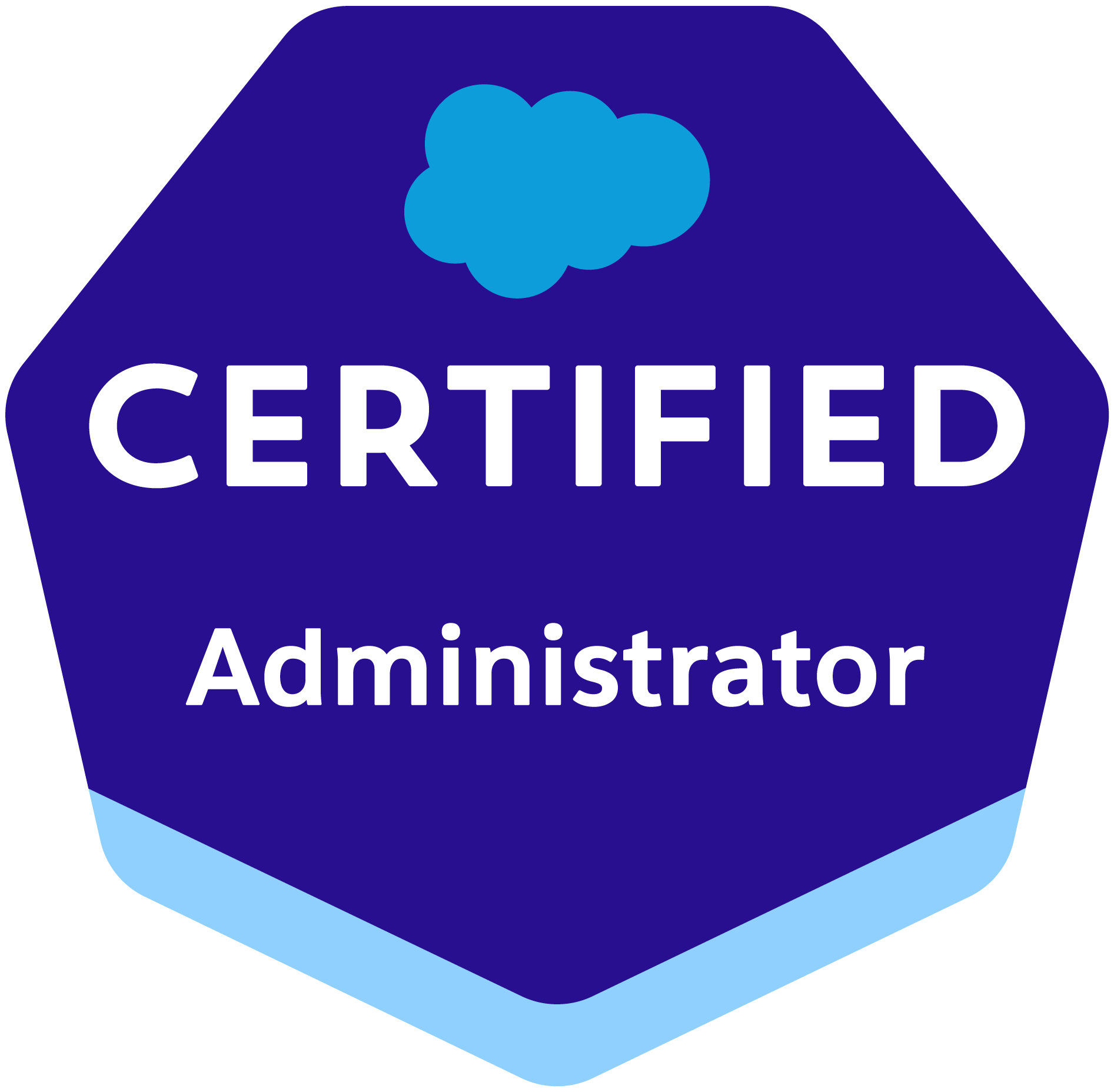 Salesforce Certified Administrator  certification logo - Practice exam preparation